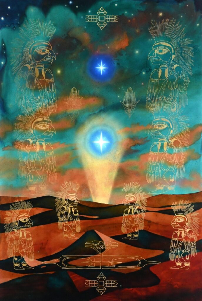 Hopi Prophecy Blue Star Kachina - 1