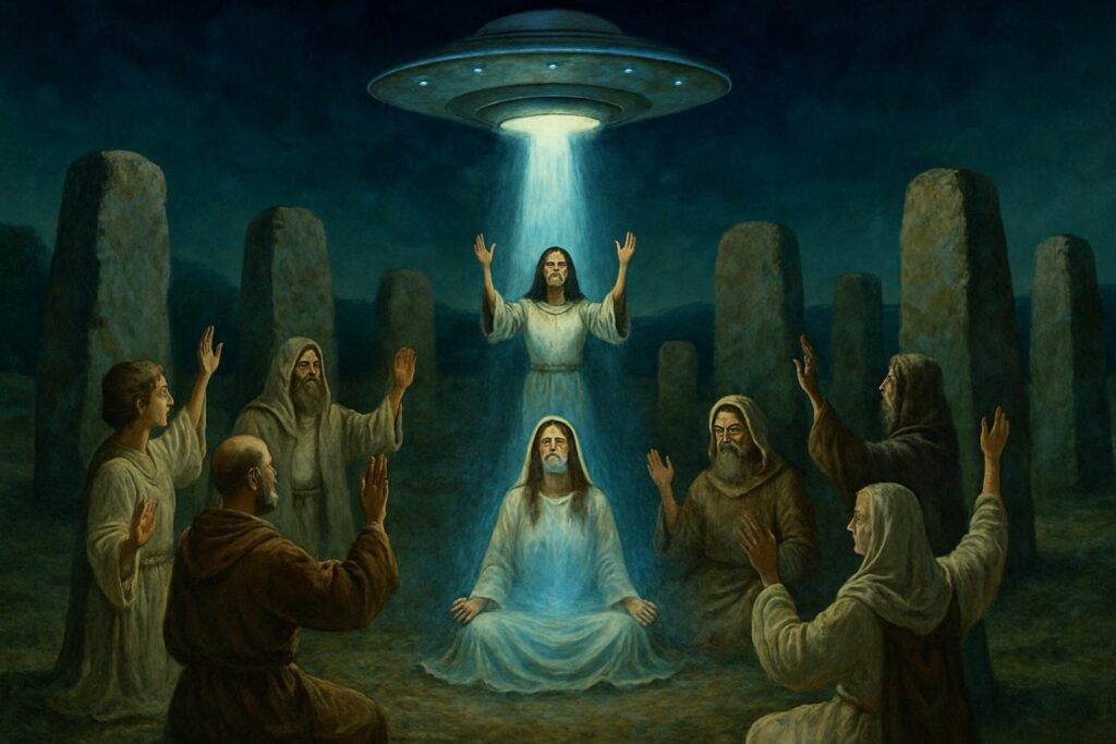 UFO Landing Manifestation Ritual - 1