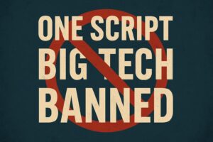 One Script Big Tech Banned