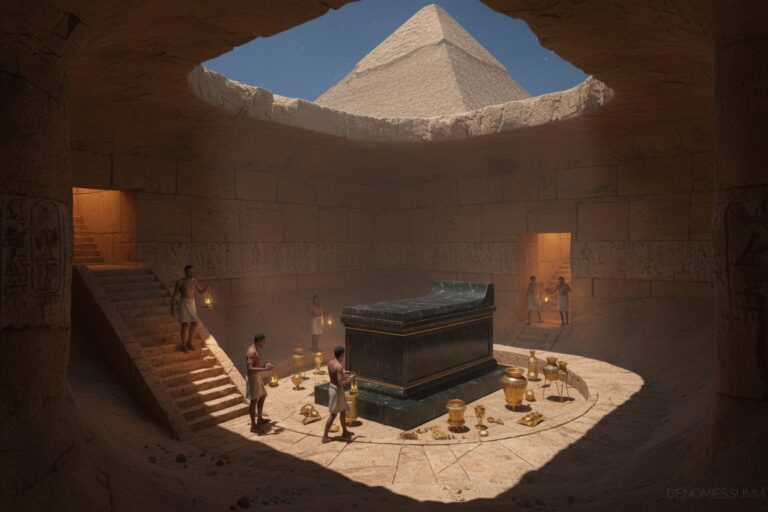 Beneath the Pyramids