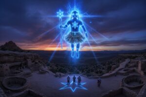Hopi Prophecy Blue Star Kachina